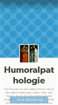 Mobile Screenshot of humoralpathologie.de