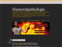 Tablet Screenshot of humoralpathologie.de